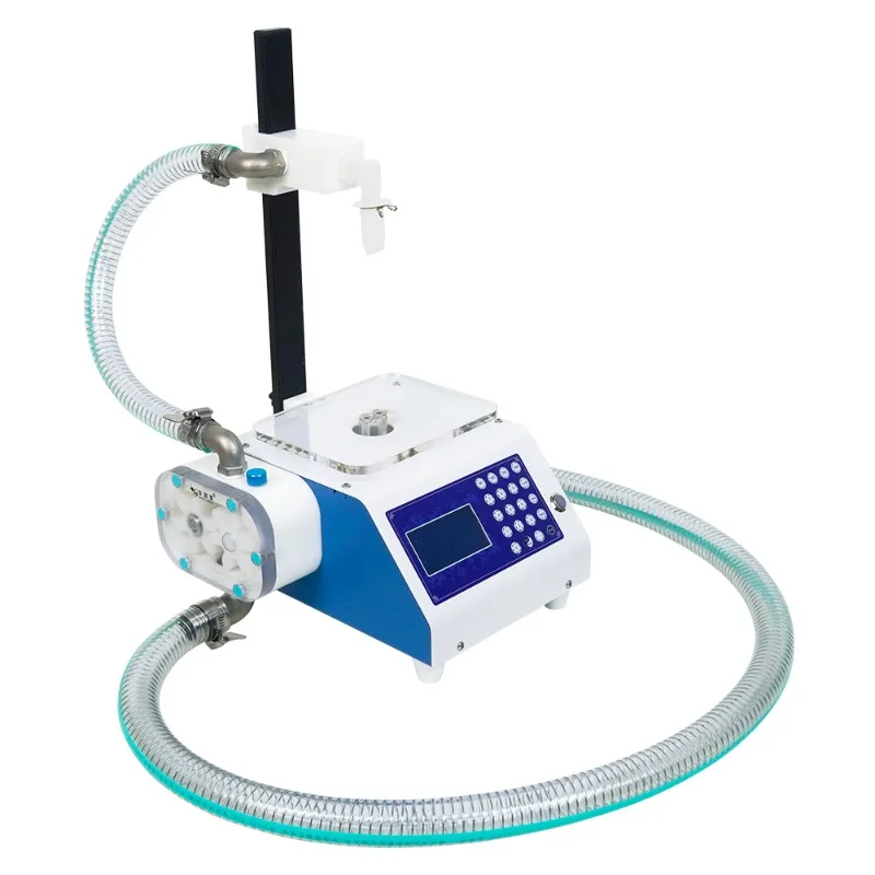 Purpose Small filling equipment for viscous shampoo and resin applications