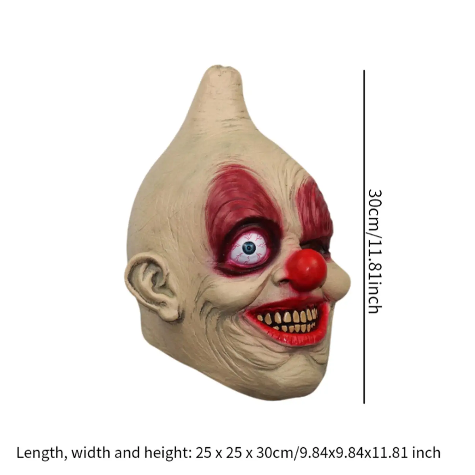 Halloween-Maske, Neuheit, Halloween-Kostüm für Verkleidung, Cosplay, Spukhaus