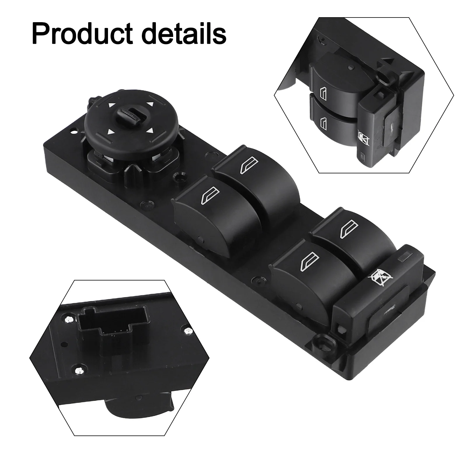 3M5T14A132AG Power Master Window Switch Console for Ford For Focus MK2 and C Max for Enhanced Safety and Driving Convenience