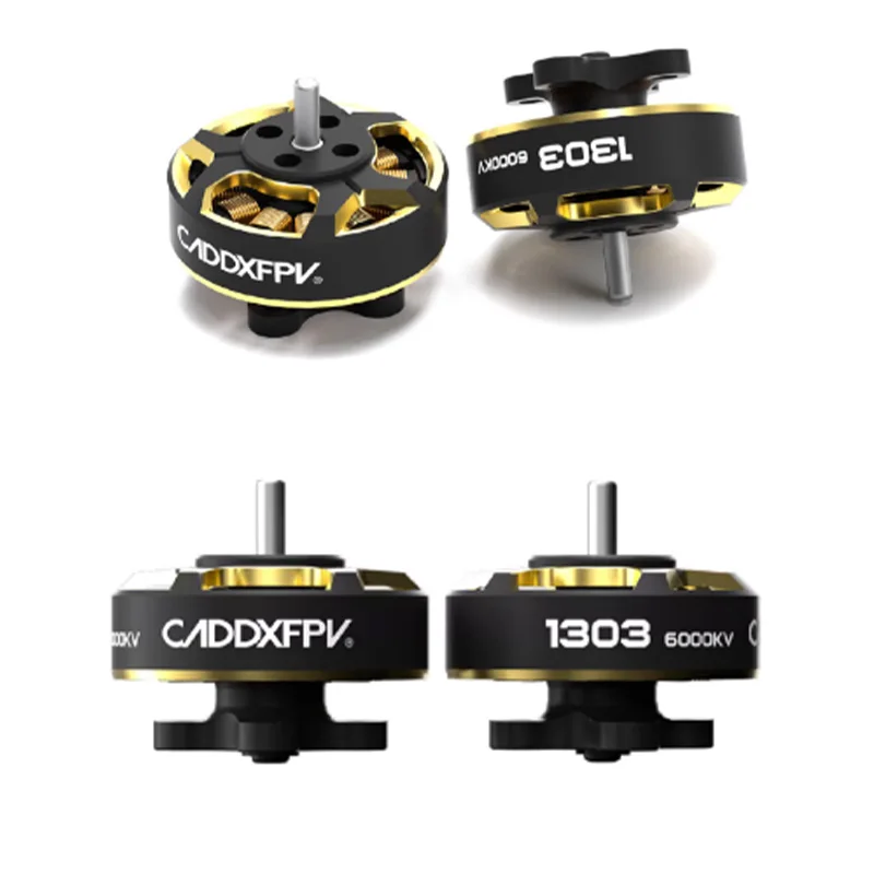 Caddxfpv 1303 | 6000kv zdalnie sterowana maszyna do trawersu 2s-4s bezszczotkowy silnik