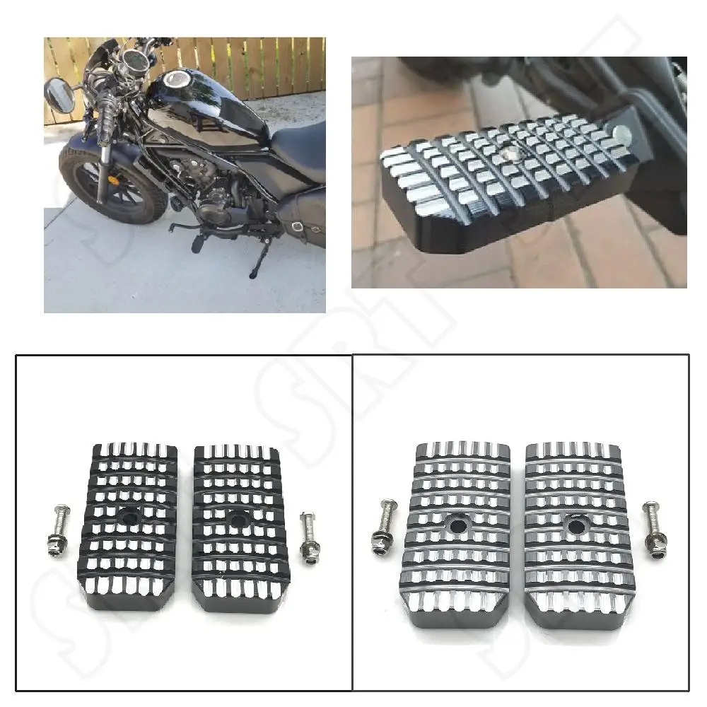 

Fits for Honda CMX 500 300 Rebel CMX500 CMX300 ABS 2018-2024 Motorcycle Foot Pegs Pedals Wide Footpegs Rest Footrests Extension