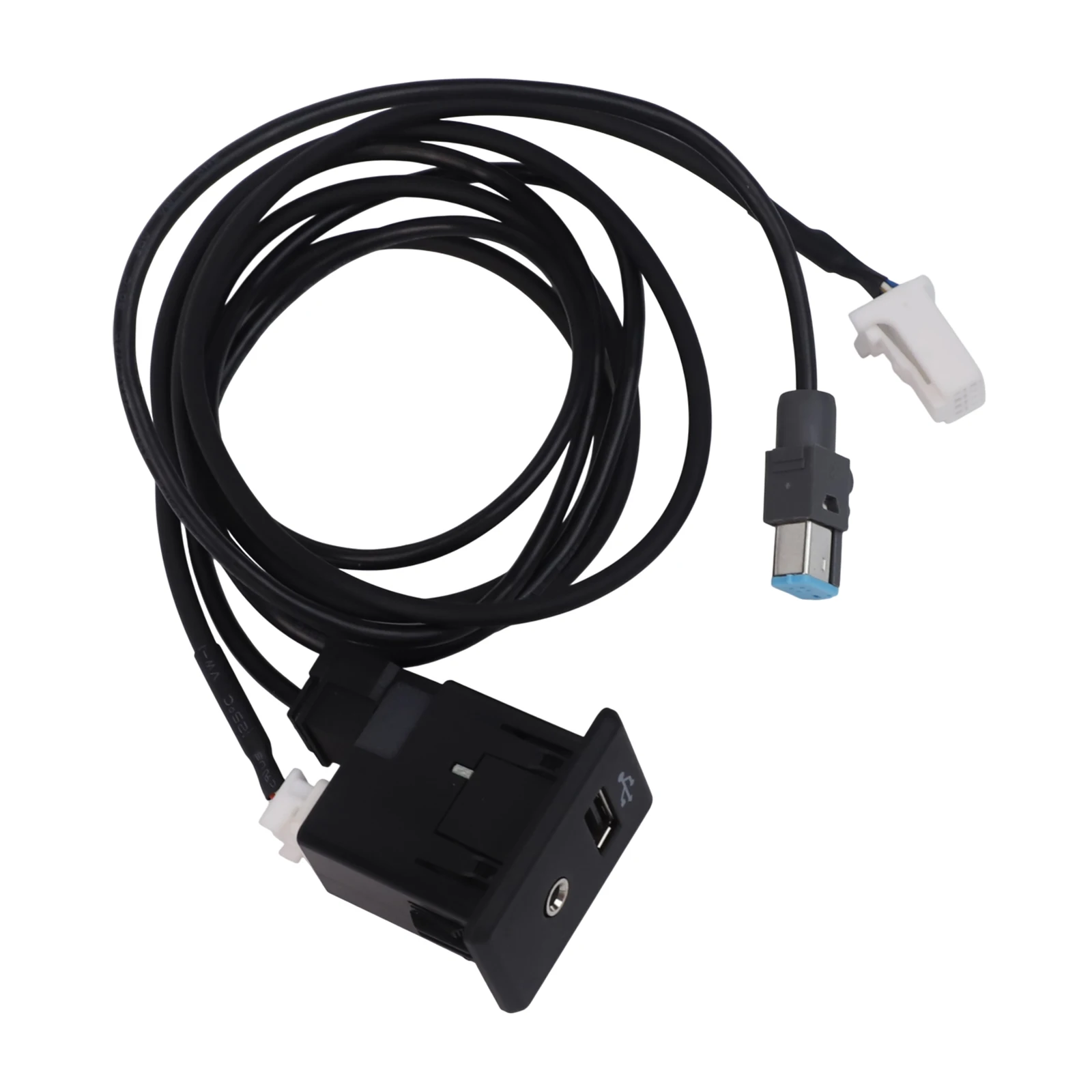 AUX Stereo Adapter with Cable 280234BA0B for Nissan 2013 2019 AUX Audio Interface Compatible with Car CD Player AUX IN Port