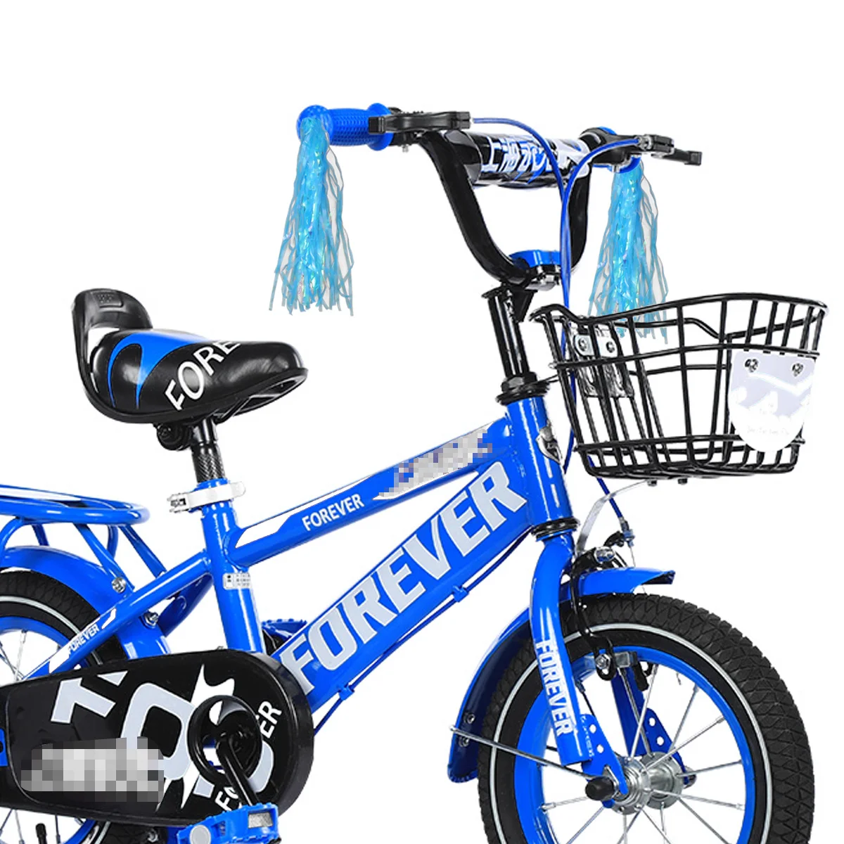 4Pairs Childrens Bike Handlebar Streamers Sparkly Tassels Ribbons for Kids Tricycles Scooters Durable Bike Decoration