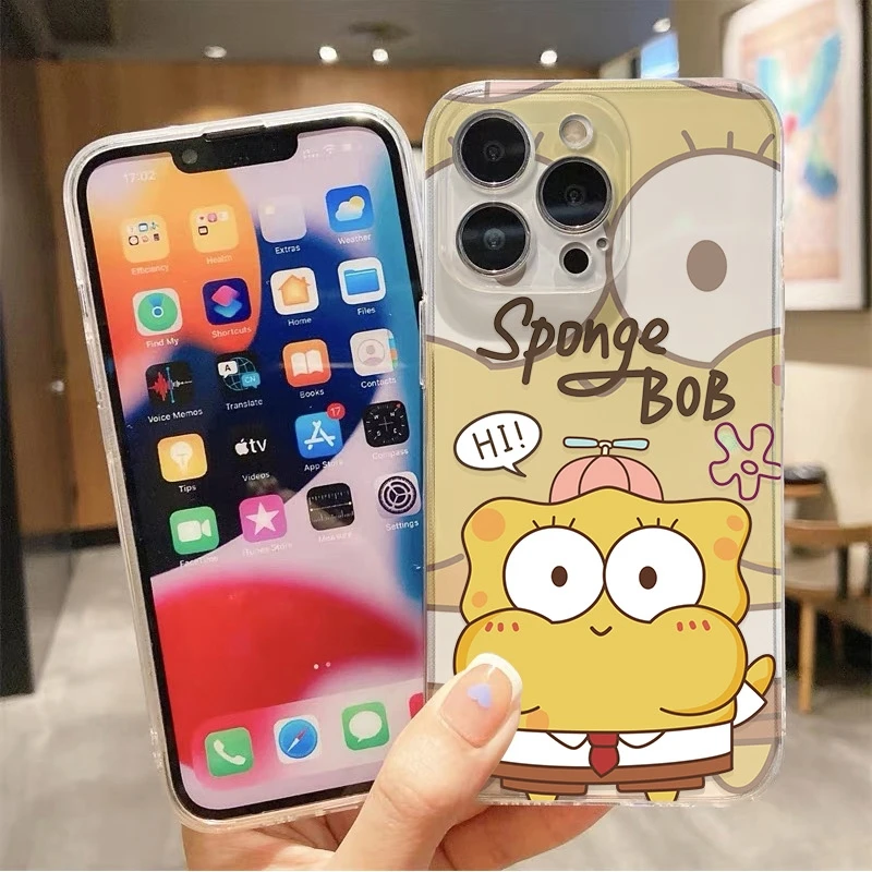 حافظة لهاتف Sony Xperia XZ2 XP XZ premrum XZ1 Compart 1iV 10iV Sponge Patrick #3