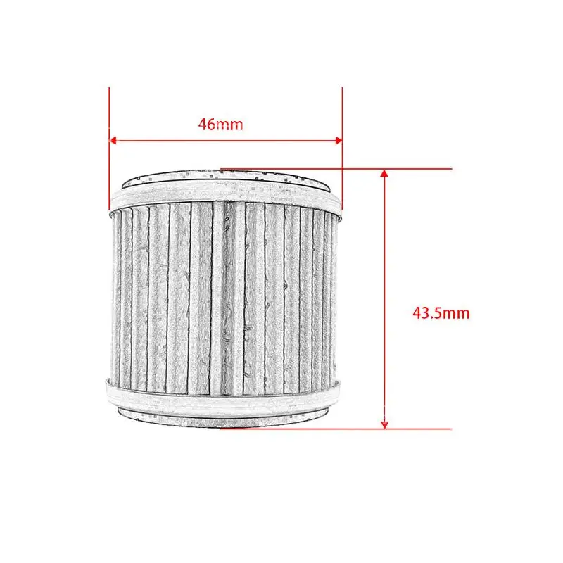 1/2/3 Stück Hocheffizienter Motorrad-Ölfilter, Premium-Filterpapier, lange Lebensdauer, passend für Dirt Bike ATV Motorwartung – Detail 11