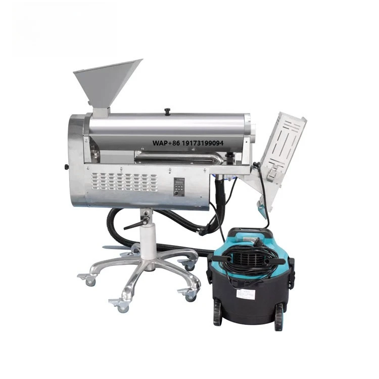 High Precision Automatic Industrial  Tablets Dedusting and Polishing Machine