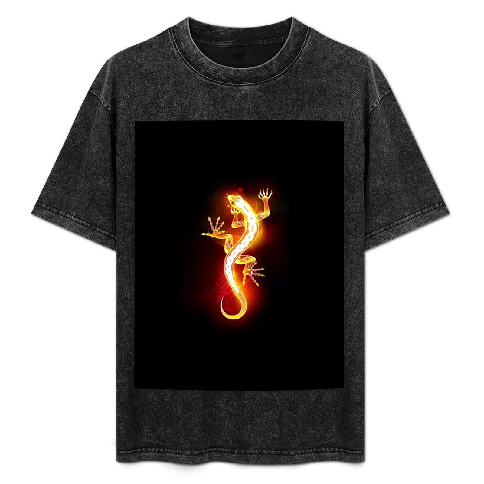 Salamander T-Shirt Casual Daily Outfit T-Shirt