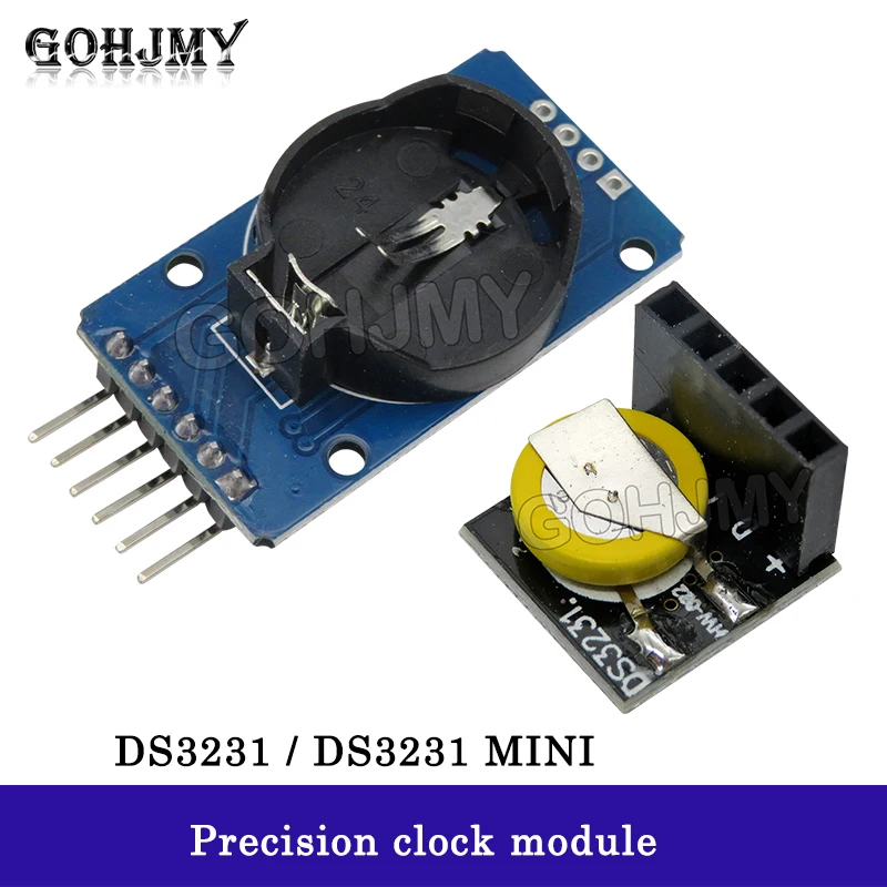 DS3231 AT24C32 IIC Module Precision Clock Module DS3231SN Memory module DS3231 mini module Real Time 3.3V/5V GOHJMY