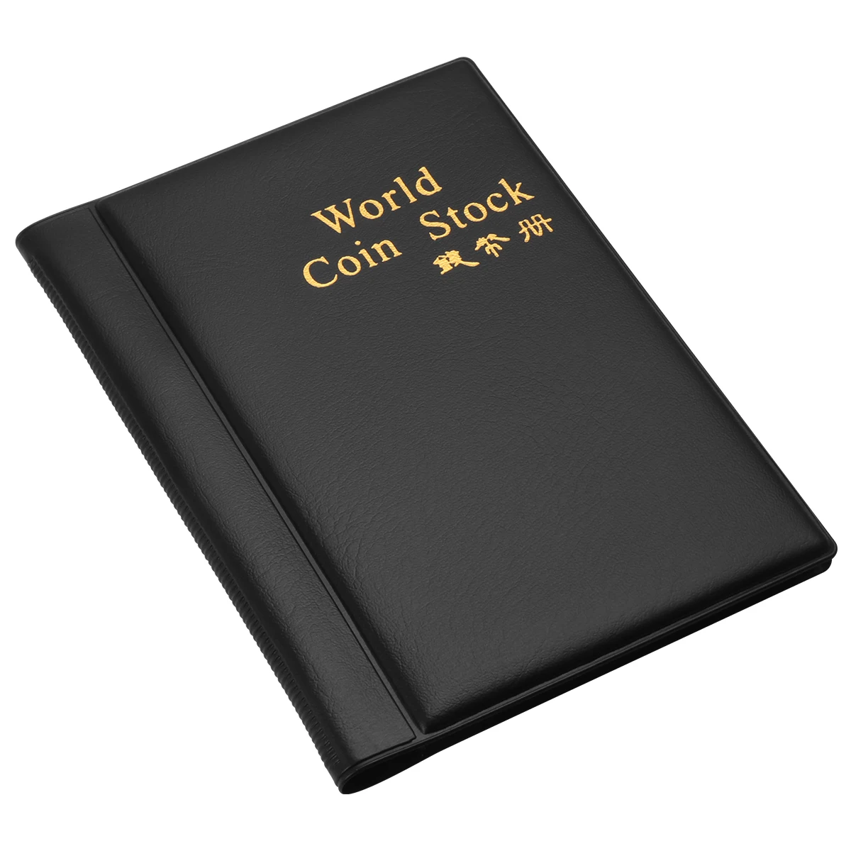 

1pc Portable Coin Collection Album 10 Pages 120 Pockets Coins Caps Tokens Medallions Badges PU OPP Storage Display