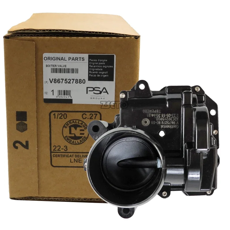 Part number: V862418980 V867527880 Throttle body suitable for Citroen C4 C5 DS5 Peugeot 208 508 308 1.6RCZ 0000163631 0000163672