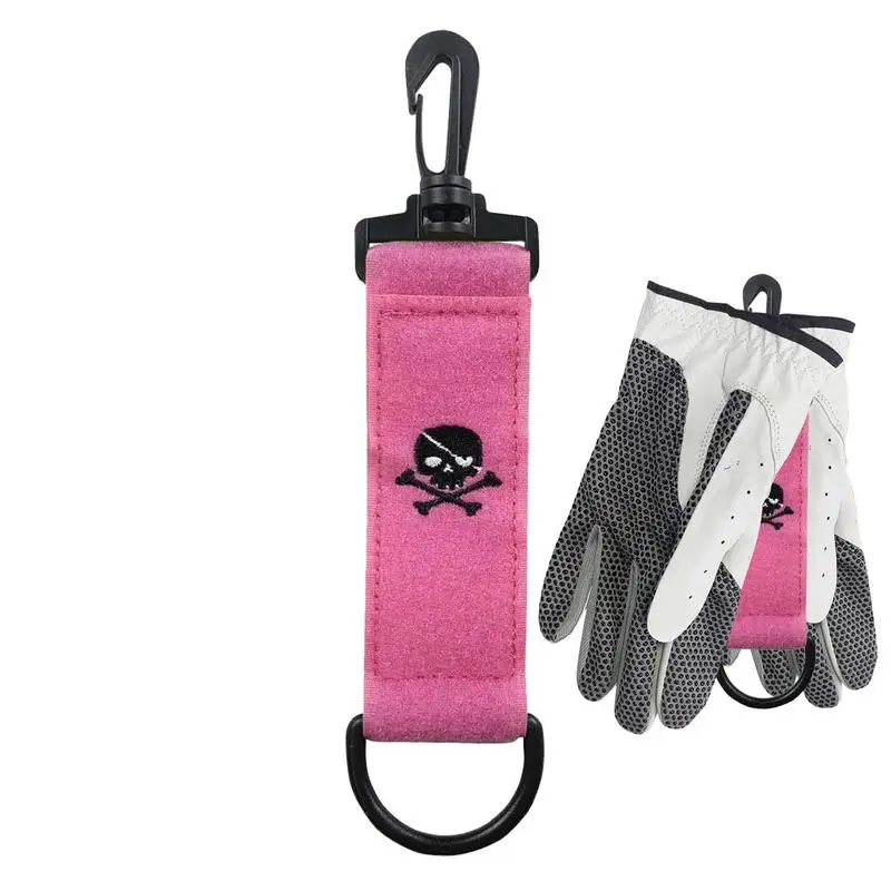 Golf Gloves Belt Skull Golf Nail Magic Strap Holder Hook Design Portable Golf Supplies for Golf Professions Enthusiasts Novices