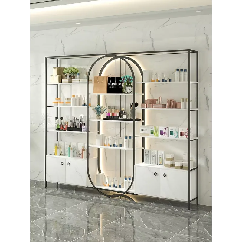 New luxury skin care display cabinet, beauty salon display rack and short cabinet