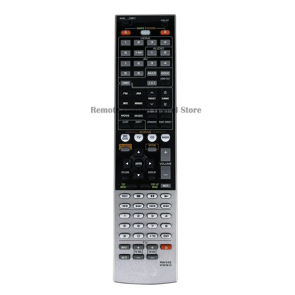 New Genuine RAV342 WT92780 EX FIT For Yamaha TV AV Receiver Remote Control RX-V767ML