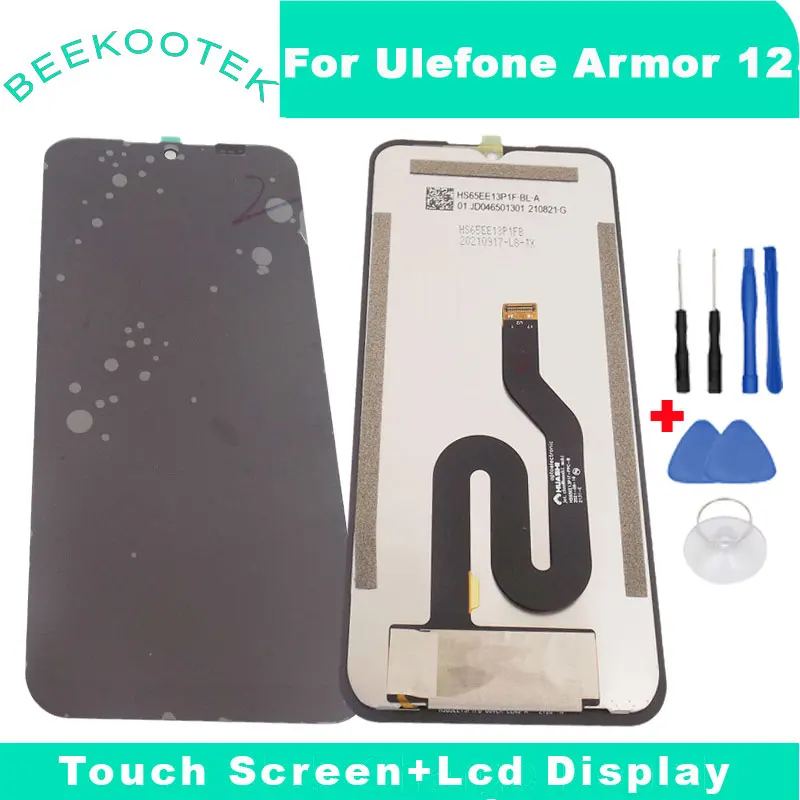 Imagem -04 - Display Lcd e Touch Screen para Ulefone Armor 12 s Telefone Acessórios Digitalizador Original Novo Ulefone Armor 12