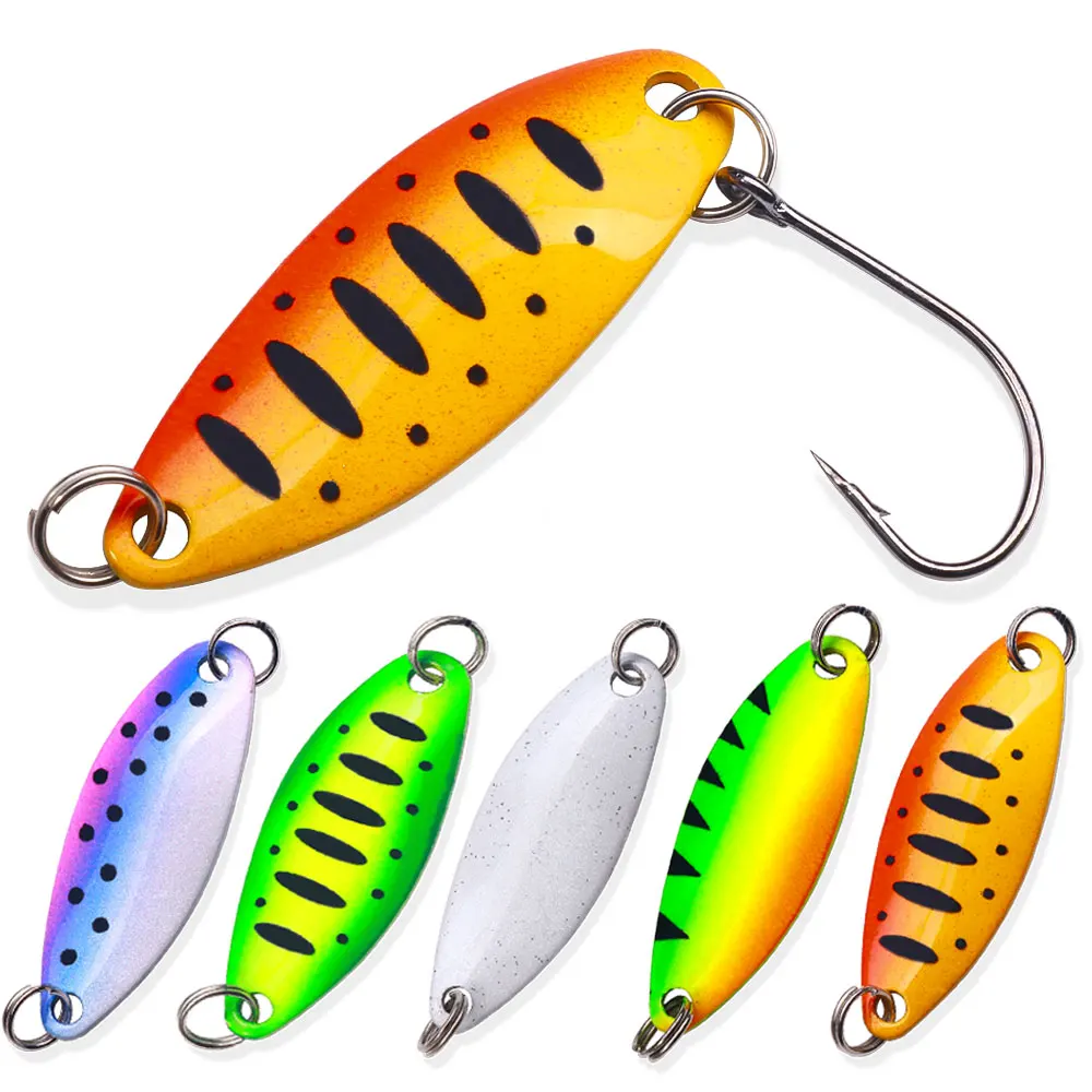 1PC Trout Bait 2.5g Metal Spoon Fishing Lure Wobbler Casting Jigging fishing Tackle Accessories Pesca carp bass Chub - AliExpress 18 1PC Trout Bait 2.5g Metal Spoon Fishing Lure Wobbler Casting Jigging fishing Tackle Accessories Pesca carp bass Chub - AliExpress 18