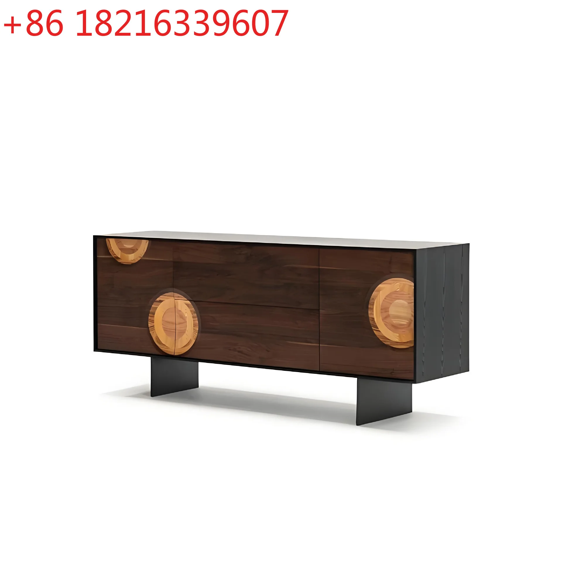 

Retro solid wood locker medieval wall locker