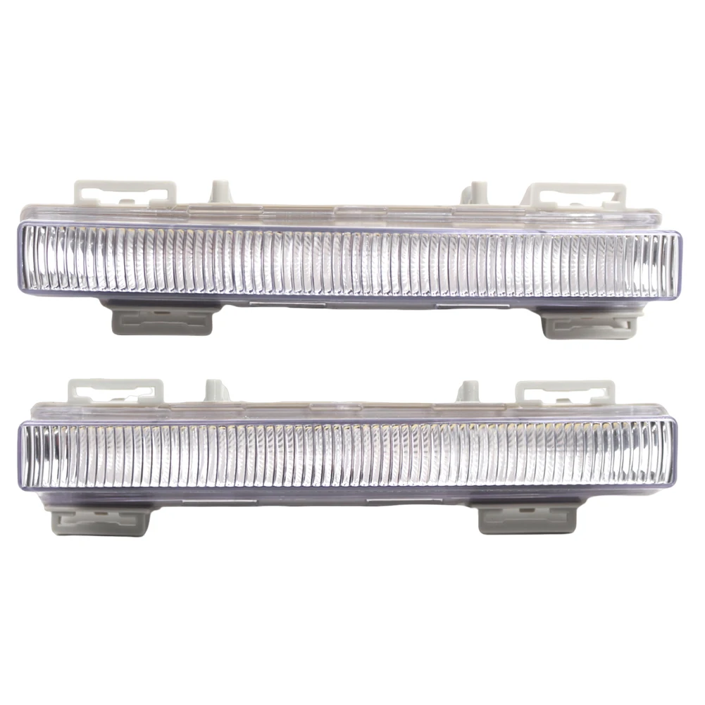 LED سيارة الجبهة النهار تشغيل ضوء OEM 2049065401 2049065501 يوم تشغيل ضوء لمرسيدس بنز W166 ML550/ML63AMG 2012-2015
