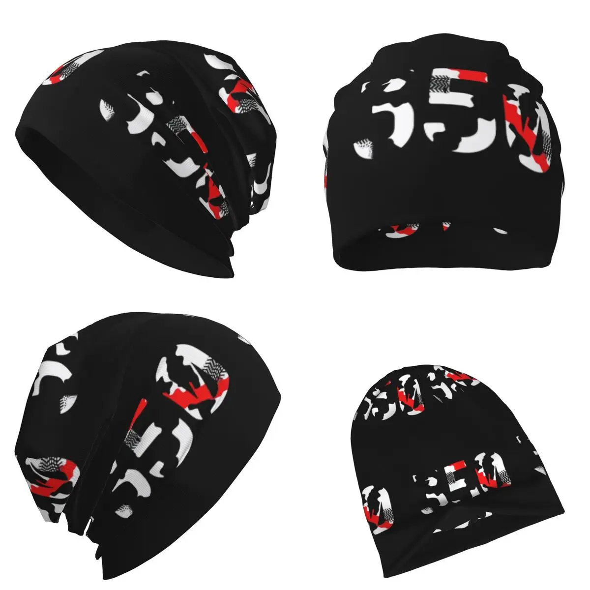 Gorro de punto cálido con diseño de cebra Yeezy Boost 350, gorro de moda para otoño e invierno, gorros de punto para actividades al aire libre, para adultos, unisex.
