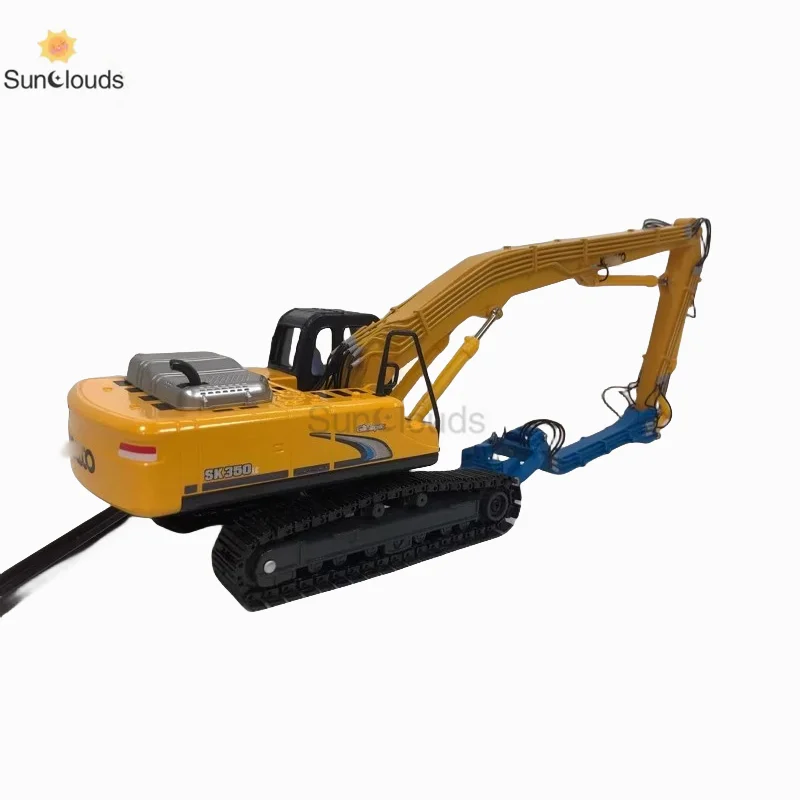 For KOBELCO Pile Driver Model SK350-8 Toy Alloy 1:50 Scale Die Cast Model Toy Car & Collection Gift & Display & Souvenir Ornamen