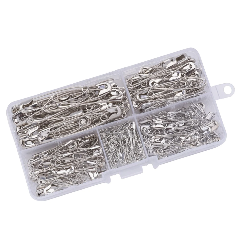 

220 Pcs Box Brooch DIY Pins Variety Clothes Mini Buckle Accessories Safety Bulk