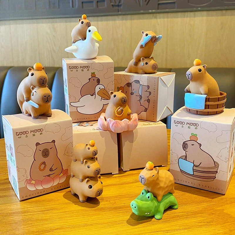 Kapibala Capybara résine ornements pour femmes créatif à la mode voiture Console centrale meubles décoration de bureau