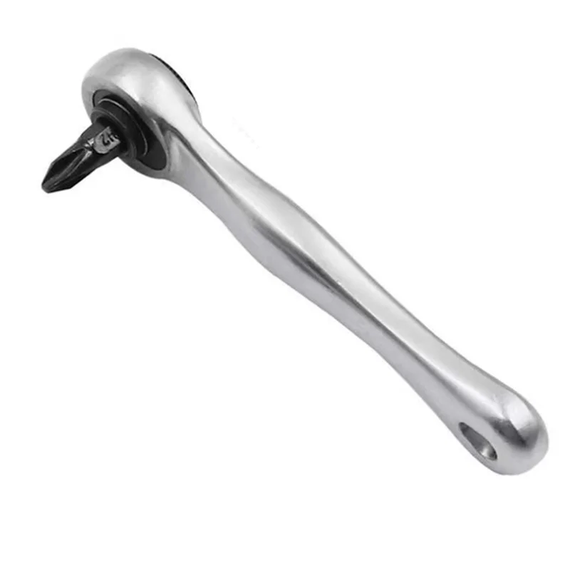 

Hot Sale-Mini Hardware Two-Way Ratchet Wrench Special-Shaped Screwdriver Set Portable Tool Set Cross-Screwdriver