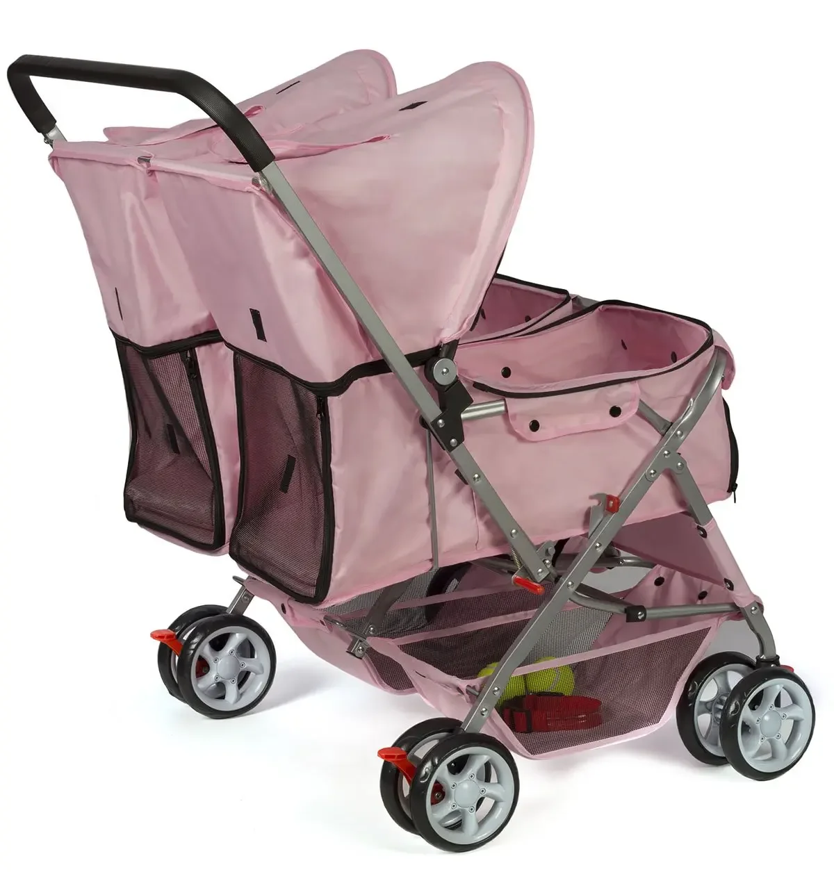 Pet Stroller,Outdoor Double Twin Pet Stroller For Dogs And Cats