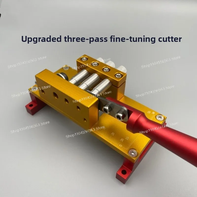 Positioning Fixed-length Cutter, Multi-purpose Shears for Heat Shrink Tube, Rubber Strip & Lead Wire