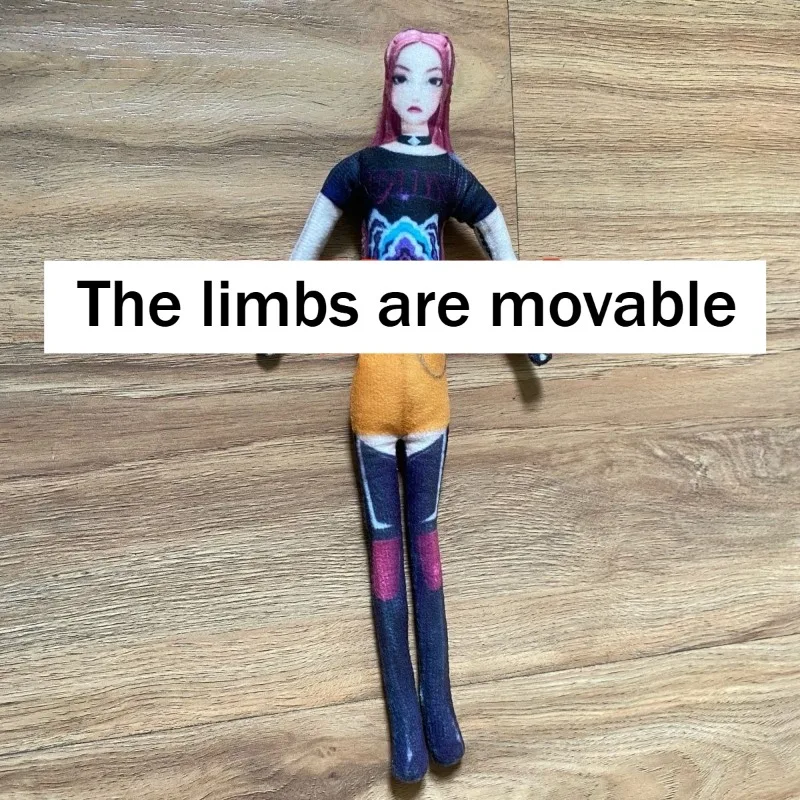 Kpop شيطان الصيادين دمية المنقولة مضحك Shapeshift الشكل لعبة عارضة أزياء عمل نموذج الإبداعية مضحك ديكور المنزل لعبة هدية