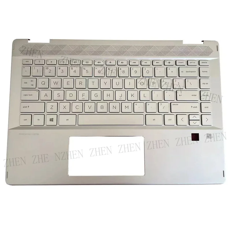 S Palmrest Backlit US Keyboard Gold for HP X360 14-DH 14M-DH TPN-W139 L53785-001
