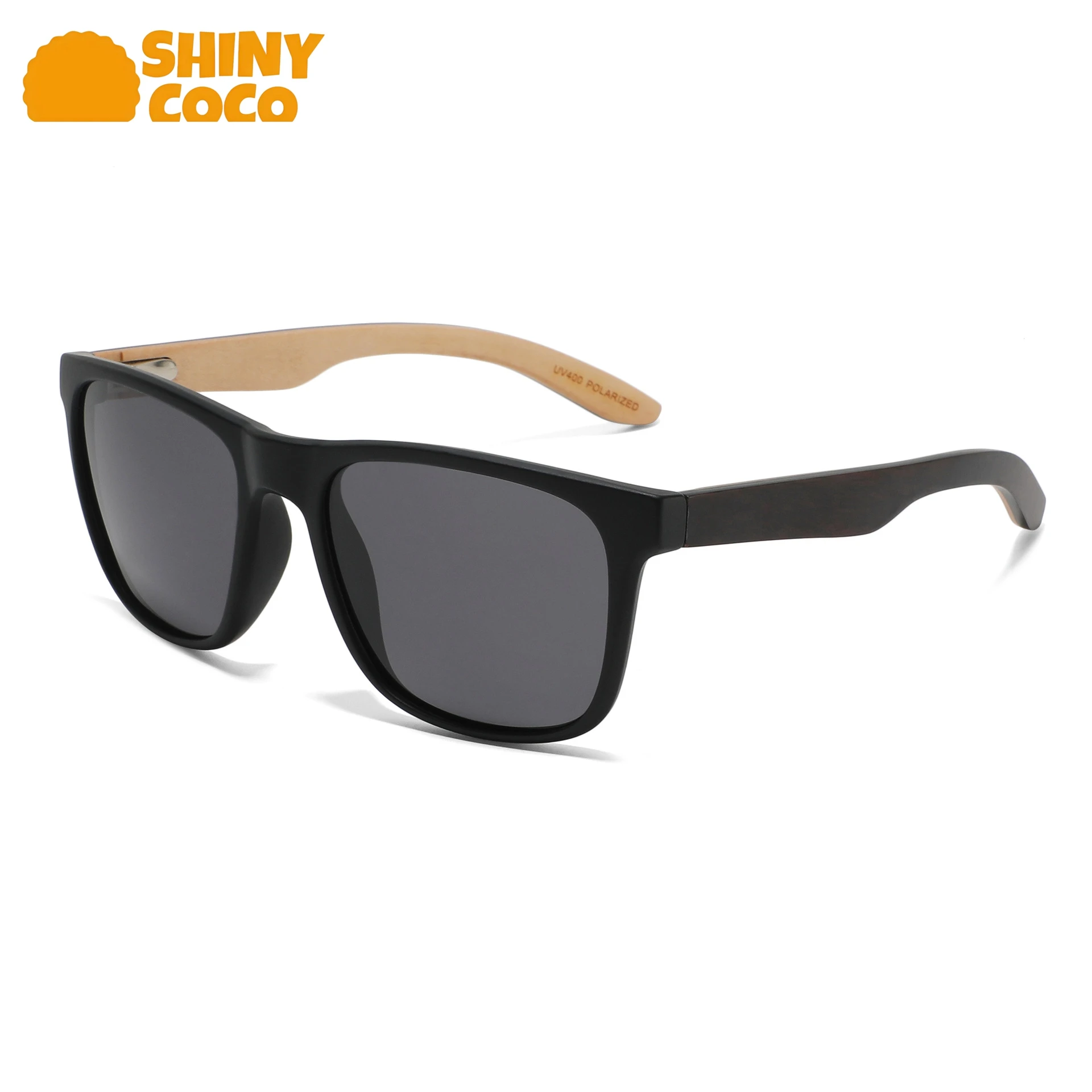 

ShinyCoCo Luxury Brand Cross Border Wooden Sunglasses Wooden Leg Polarized Sunglasses Sun Protection Bamboo And Wood Glasses