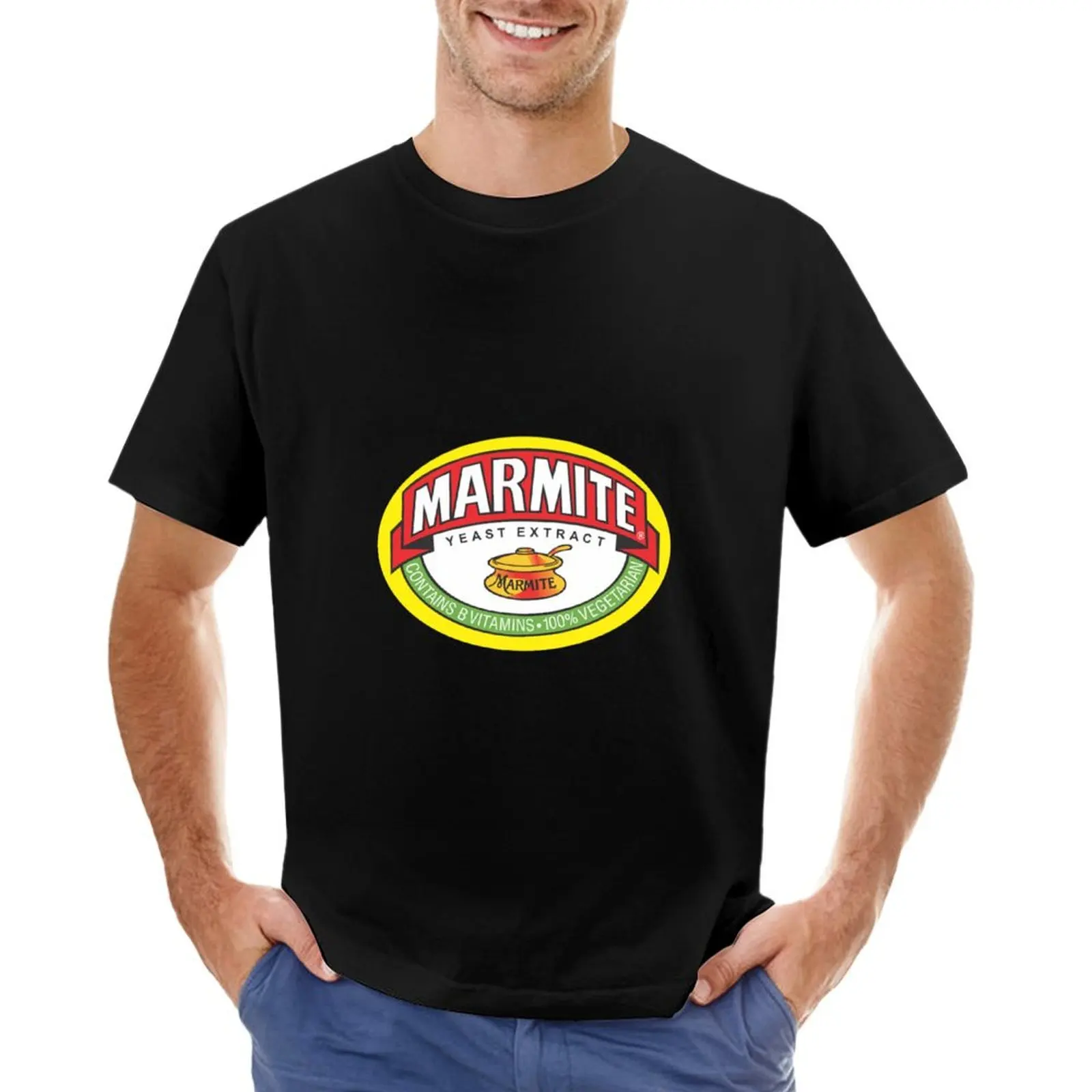 marmite logos T-Shirt quick drying vintage graphic tee tops graphic shirts fitted t shirts for men