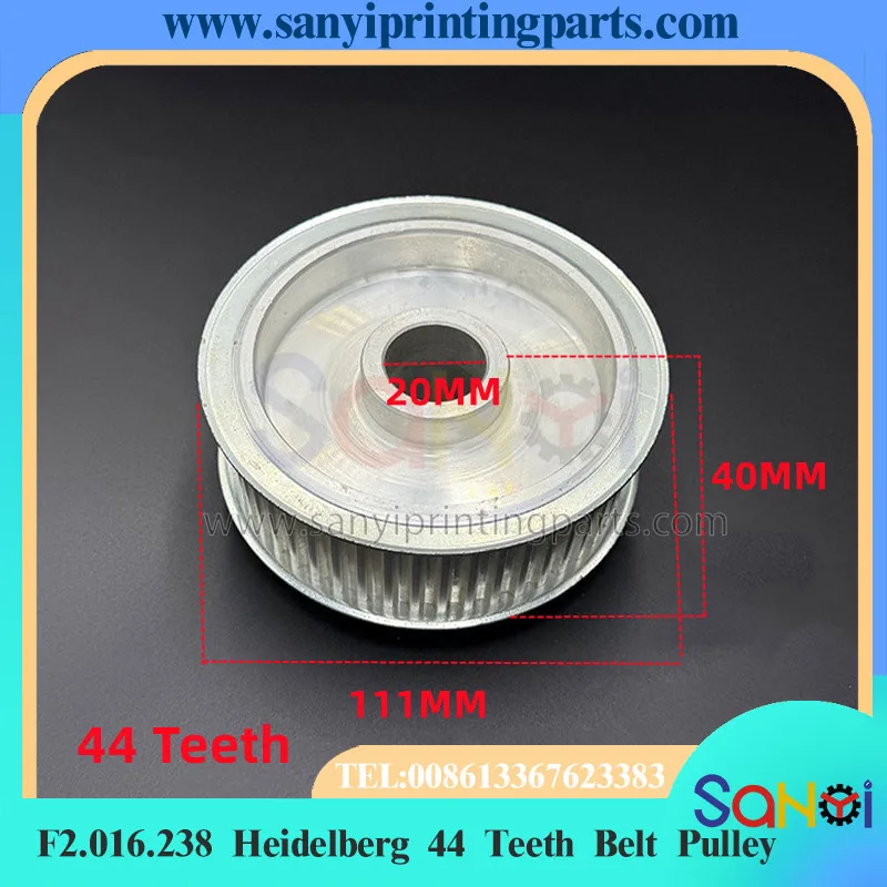 F2.016.238 Heidelberg 44 Teeth Belt Pulley For CD102 XL105 Printing Machine Parts