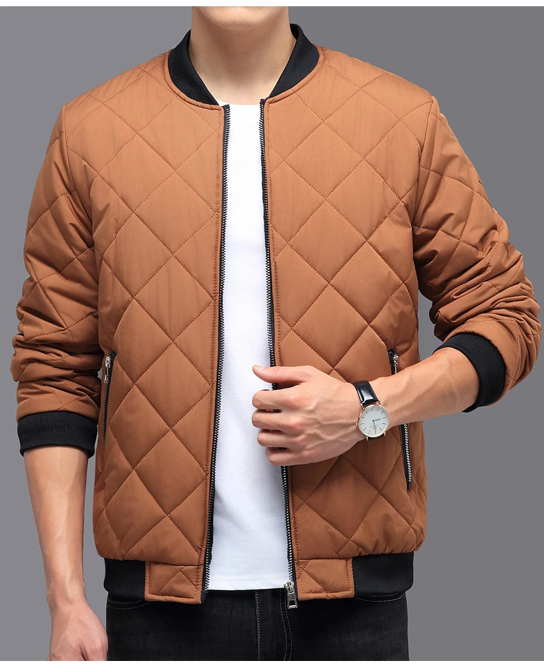 Men New Plus Size Winter Parkas M-8XL Men Thick Warm Fleece Baseball Jacket Men Fashion Casual Clothing Men Windproof Parkas