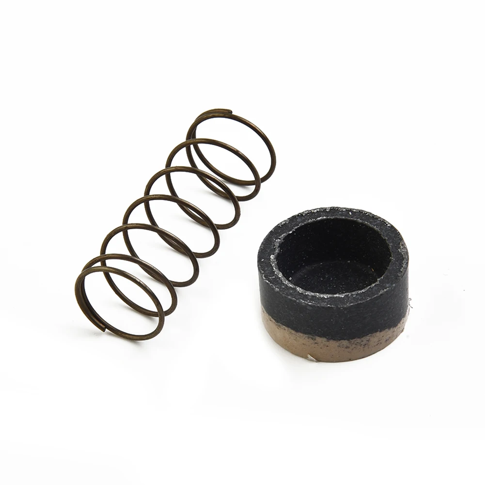 23 12mm Black Brass Tone For Air Compressor Parts Rubber Sealm Rubber Metal Tool Accessories Valve Spool Spring