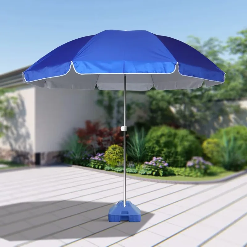 Outdoor Parasol Large Stand Umbrella Large Sun Beach Umbrella Courtyard Commercial Umbrella Advertising