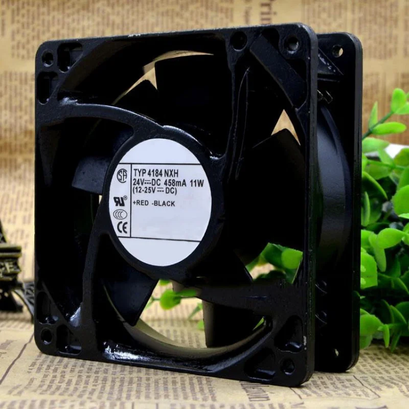 

A+for1 PIECE EBMPAP TYP4184NXH 120*120*38mm 24V 11W metal Axial Silent Cooling Fan