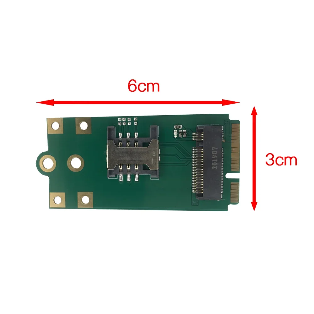 M.2 to MINIPCIE adapter board（Suitable for 52*30mm/42*30mm B-key Modules ）
