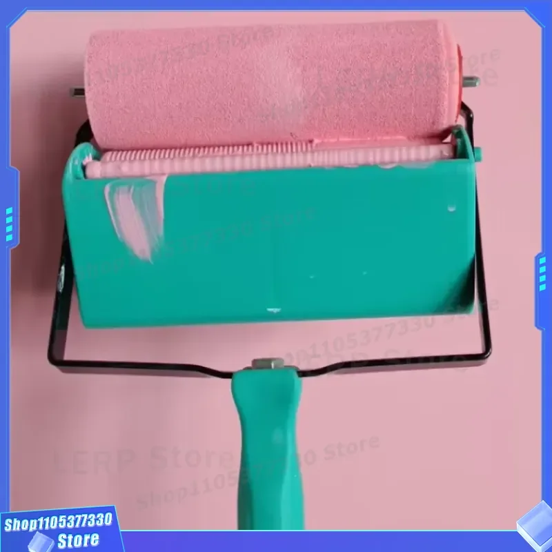 High Density Sponge Roller Brush for Latex Paint Wall Painting Tool Efficient Coating Applicator Home Decoration DIY Supplies