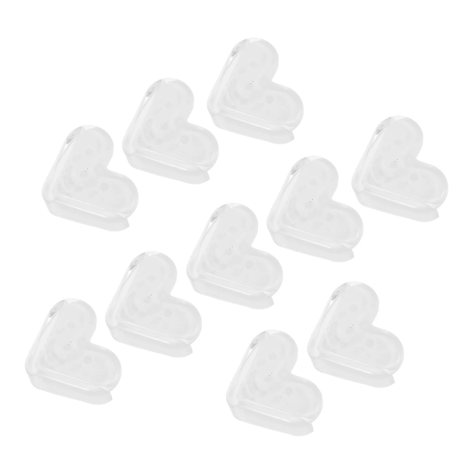 

10Pcs Table Corner Guards Soft Flexible Angle Protectors Furniture Bumpers Safety Corner Protectors for Home Baby Proofing