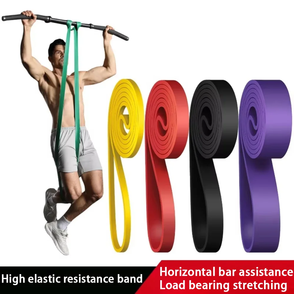 Heavy Duty Elastic Expander Bands, Durable Rubber Loops, Practical Workout Gear for Yoga, Pull Up and Daily Strength Exercise