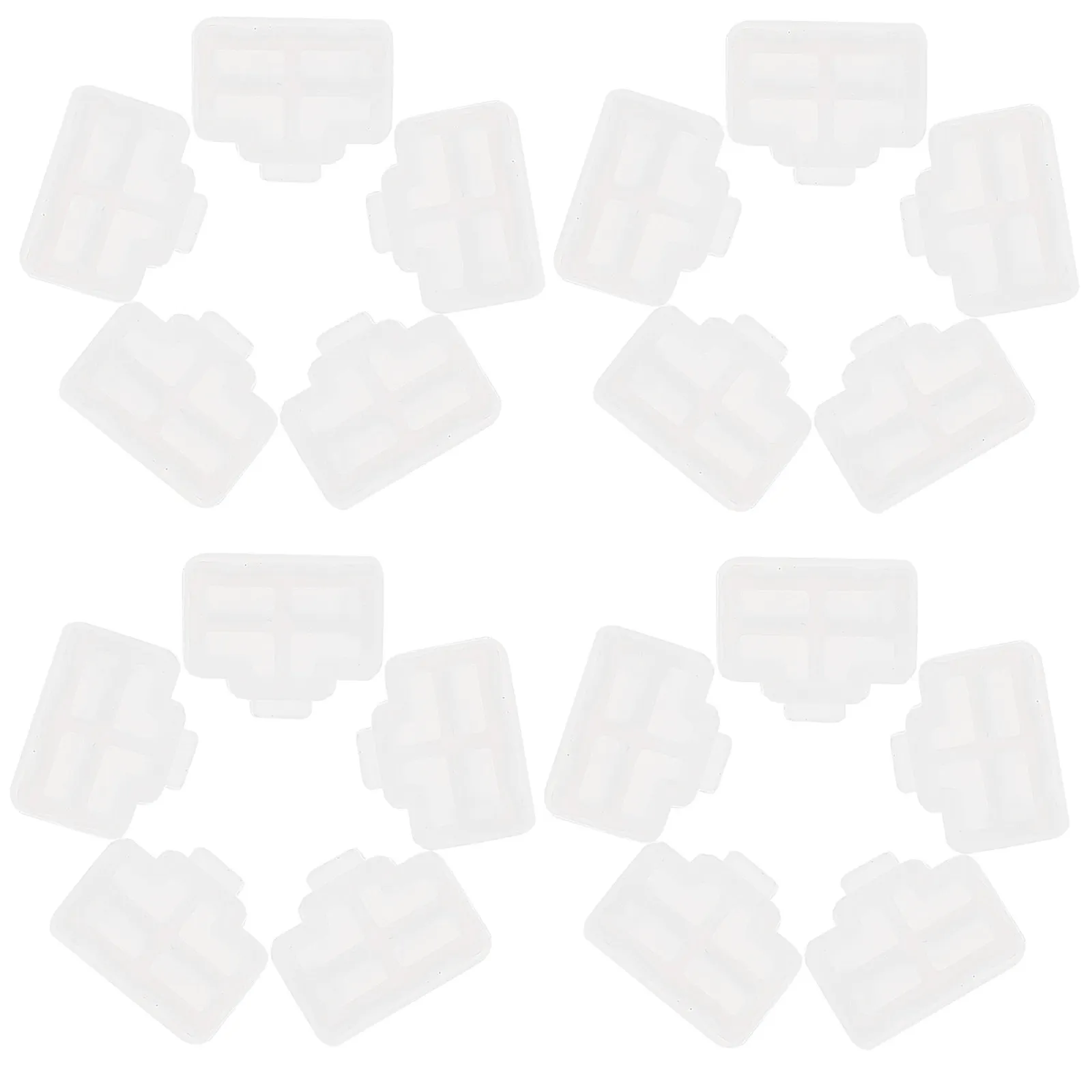50Pcs Router Interface Dust Plug Ethernet Port Jack Protector for Computer Laptop Rj45 Stopper Cover Anti-Dust