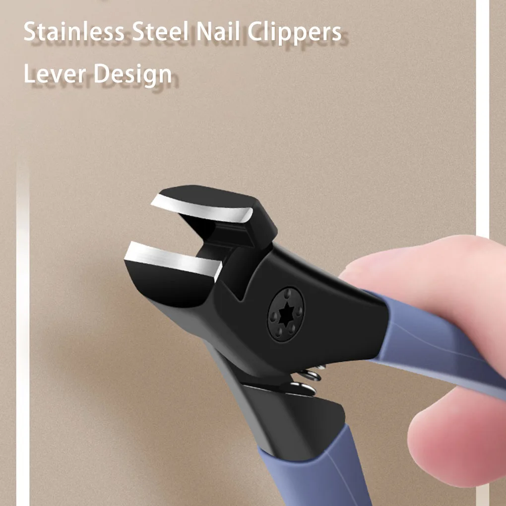 Anti-Splash Nail Clippers Thick Hard Special Nail Clippers Single Nail Clipper Large Size Household Nail Clippers Dropshipping