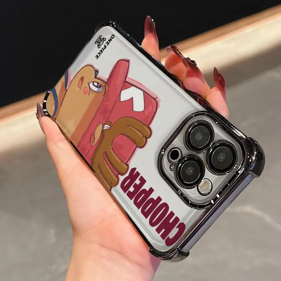 حافظة لهاتف آيفون 17 اير 11 16 برو ماكس 15 بلس 14 13 12 غطاء هاتف ناعم قطعة واحدة بروك إس بروفيل #4