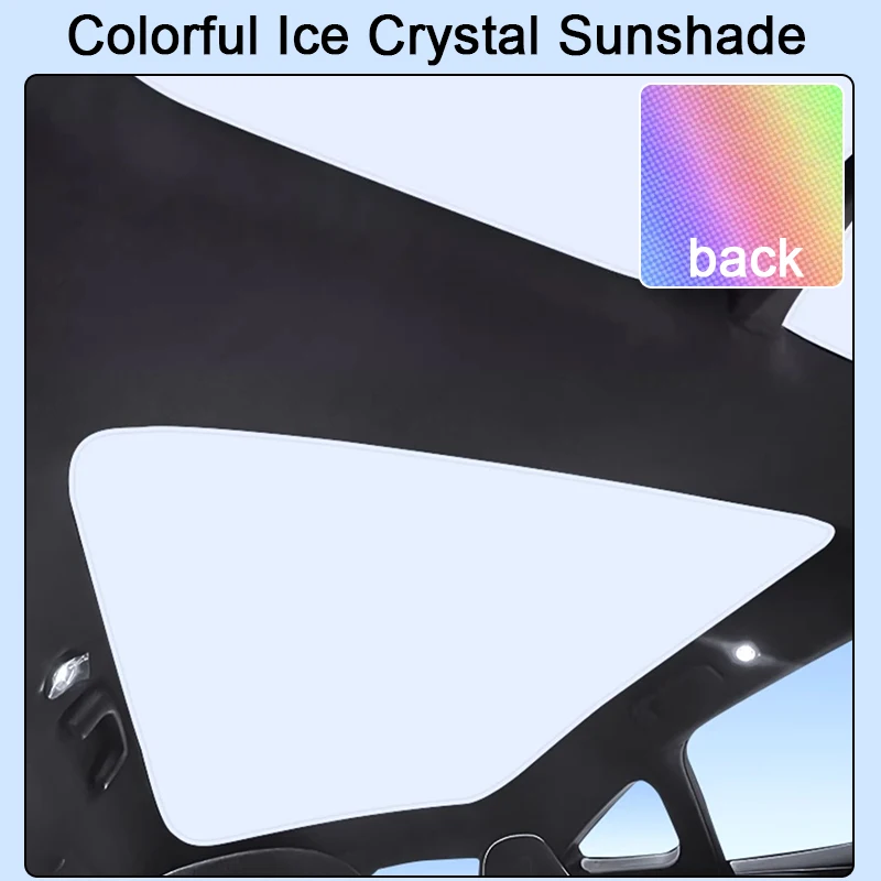 Fit For AVATR 11 2023 2024 2025 Colorful Ice Crystal Car Roof Sunshade Skylight Blind Shading Windshield Sunroof Cover Accessory