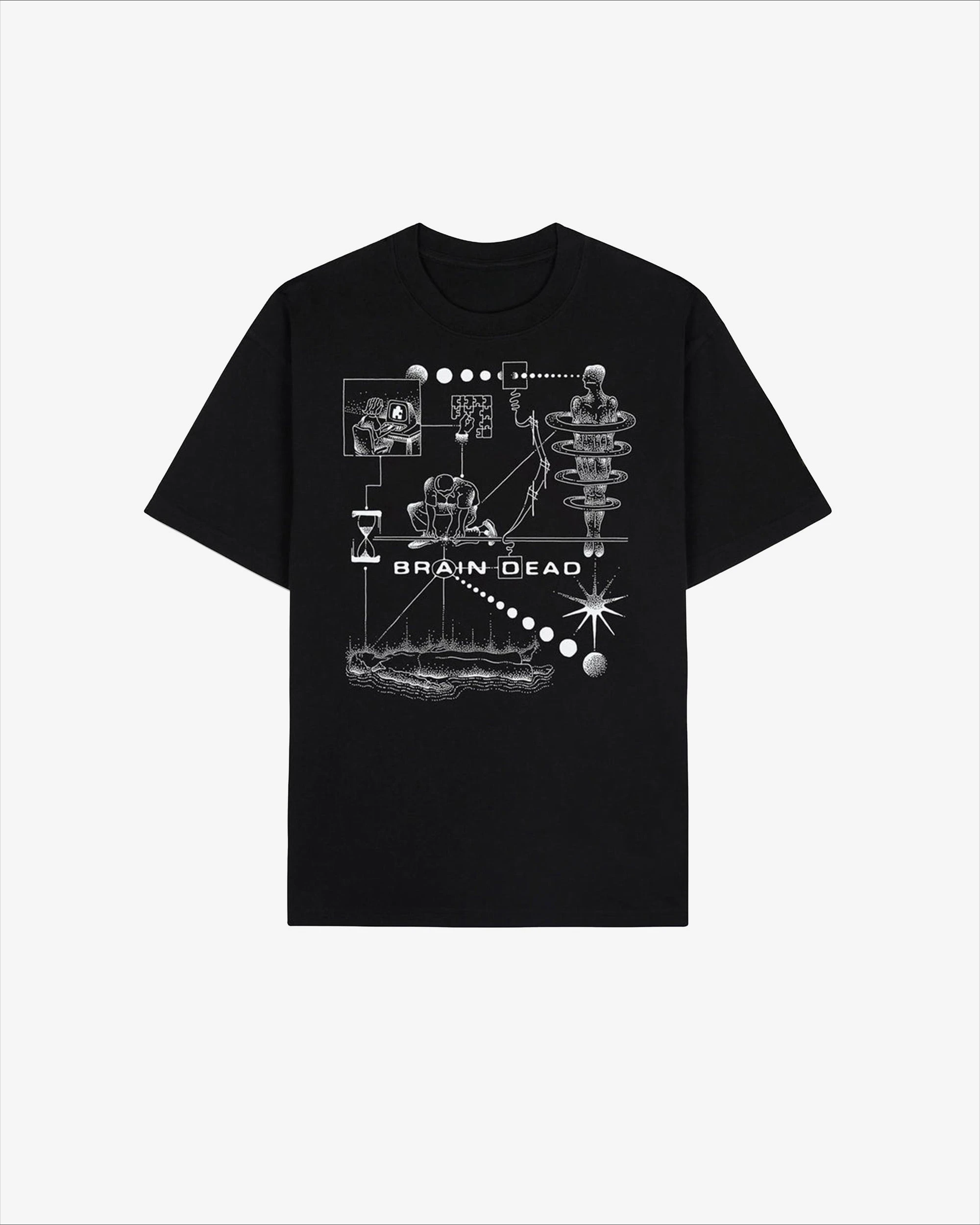 

Fashion Creative Brand Peripheral Pattern Printing Summer Luxury Brand Pure Cotton Men's and Women's T-shirts Short Sleeves