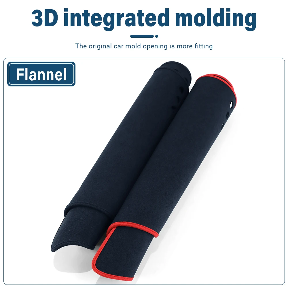 لتويوتا كامري XV40 2007 2008 2009 2010 2011 غطاء لوحة سيارة عدم الانزلاق السجاد المضادة للأشعة فوق البنفسجية تجنب منصات مضيئة الملحقات #5