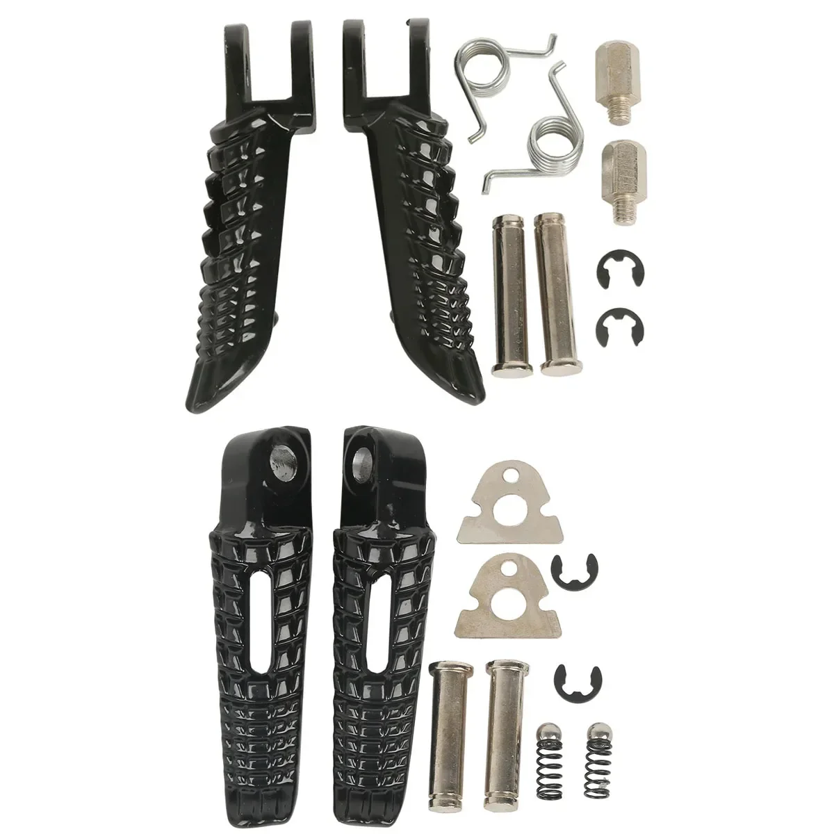 

Для Suzuki GSXR 600 750 2006-2018 GSXR 1000 2005-2017 B-KING 2008-2013 передняя и задняя подставка для ног e Acsessories