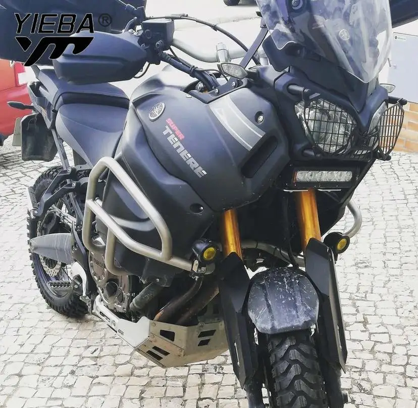 Подходит для Yamaha Super Tenere XT1200Z XTZ1200 2010-2021 мотоциклетная решетка фар Защитная крышка Supertenere1200 XTZ 1200