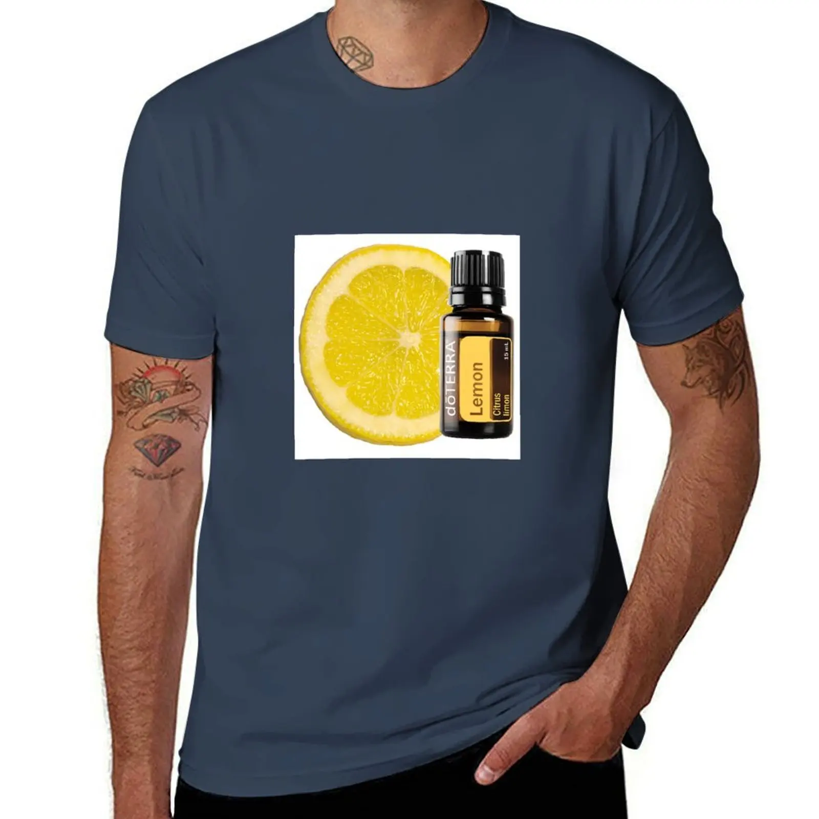 

Lemon Doterra T-Shirt t shirts designer man t shirts for men casual T-Shirt